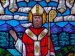 Stained Glass window of Saint David of Wales