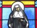Stained glass rendering of Saint Katharine Drexel