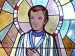 Stained Glass Window of Saint Dominic Savio