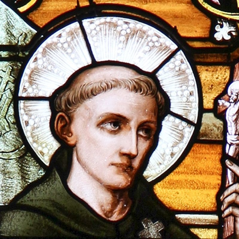 Stained Glass window of Saint John of Capistrano