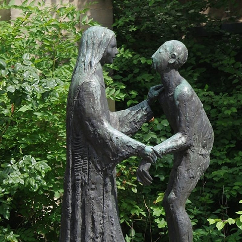Statue of Blessed MAry Frances Schervier