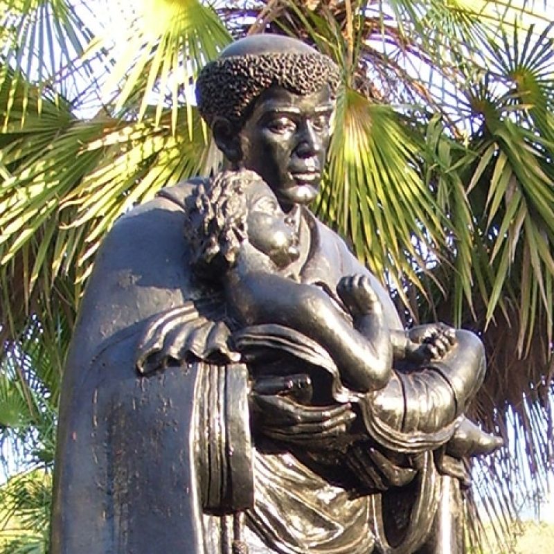 Statue of Saint Benedict the African