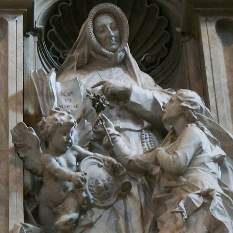 Statue of Saint Madeleine Sophie Barat