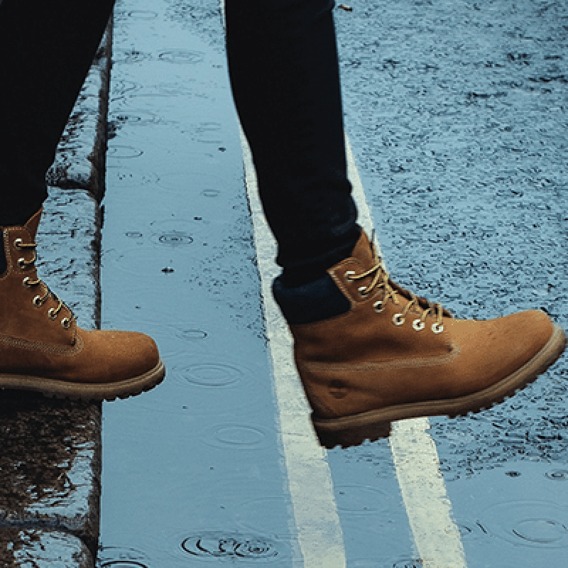 taking a step