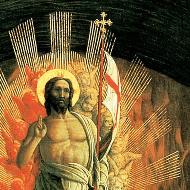 The risen Jesus shows himself