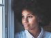 woman, thinking, concentrating and reflecting.