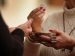 Distributing Holy Communion